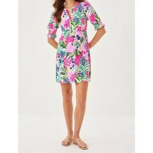 NWT Lilly Pulitzer Delsie Dress Size Small Multi Endless Summers Floral